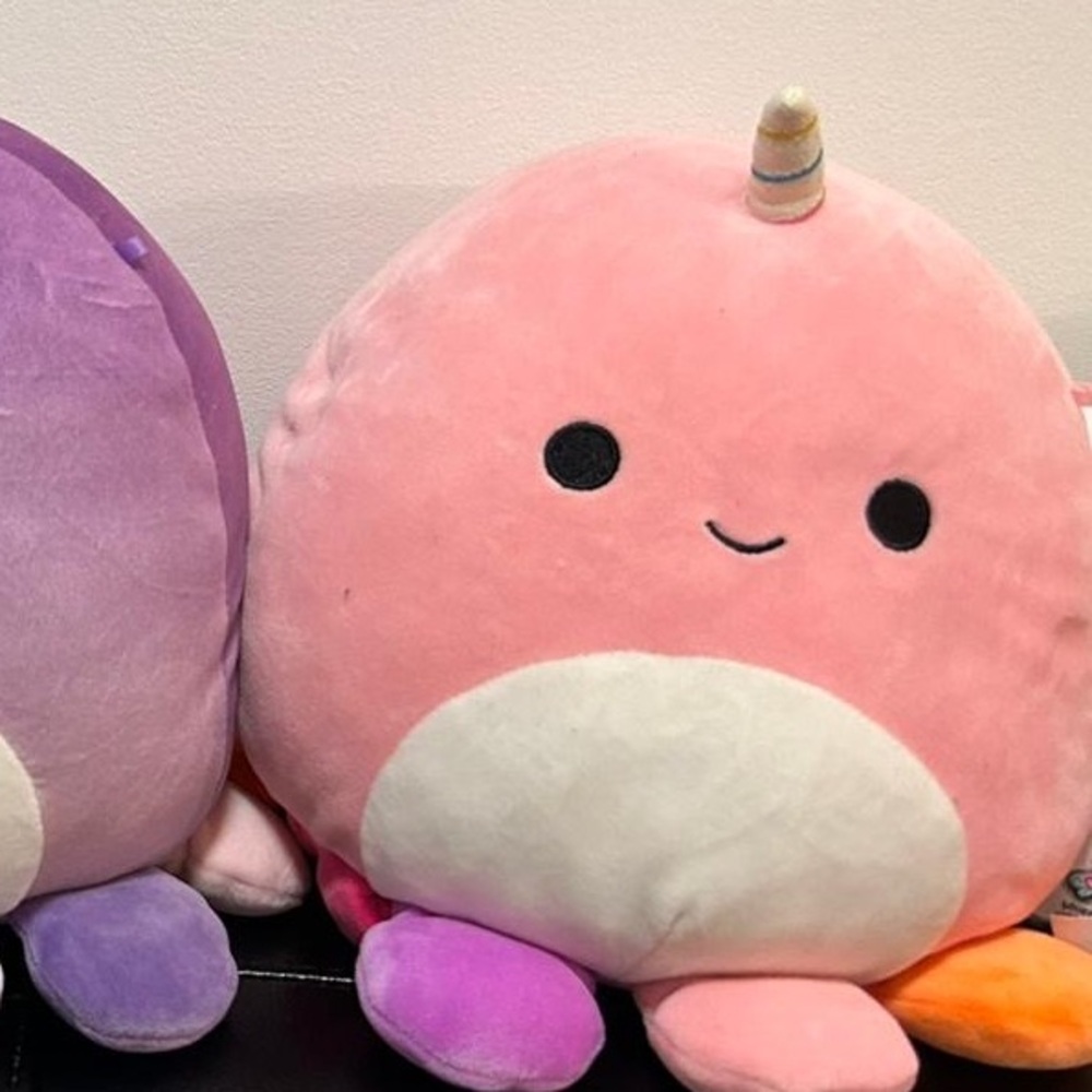 Squishmallows Plush - Octopus PINK